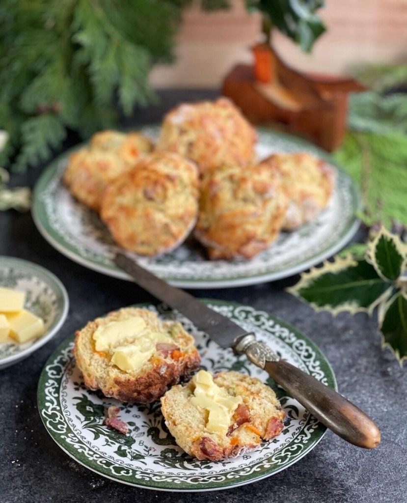 Bubble & Squeak Christmas Scones