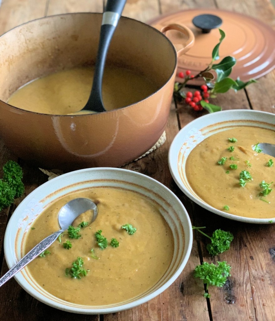 Boxing Day Leftovers Soup