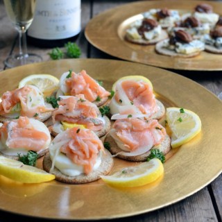 Canapés and Champagne