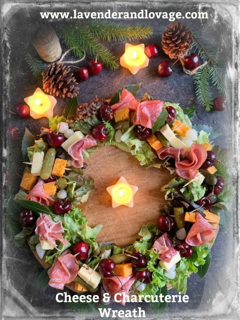 The Cheese & Charcuterie Wreath