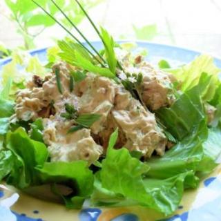 Chicken, Chive and Lovage Salad