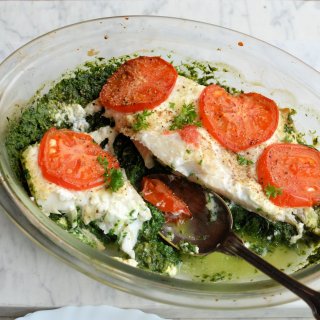 Fish on Friday - 5:2 Diet Fast Day Recipe: Smoked Haddock and Spinach Gratin (200 calories)