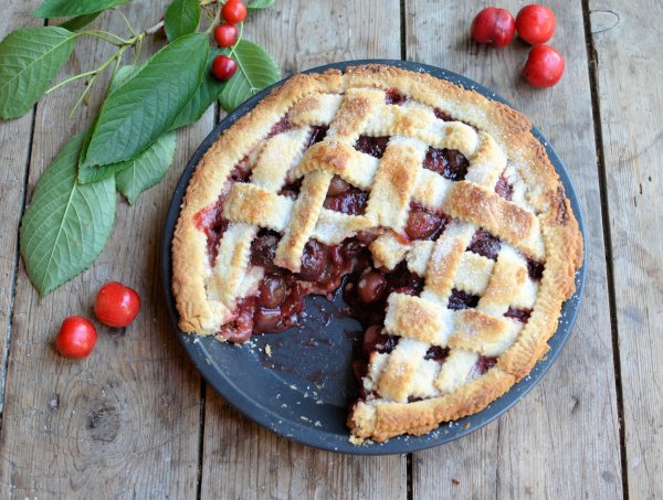 Red Russian Dolls, A Bowl of Cherries and an Old-Fashioned Cherry Pie Recipe