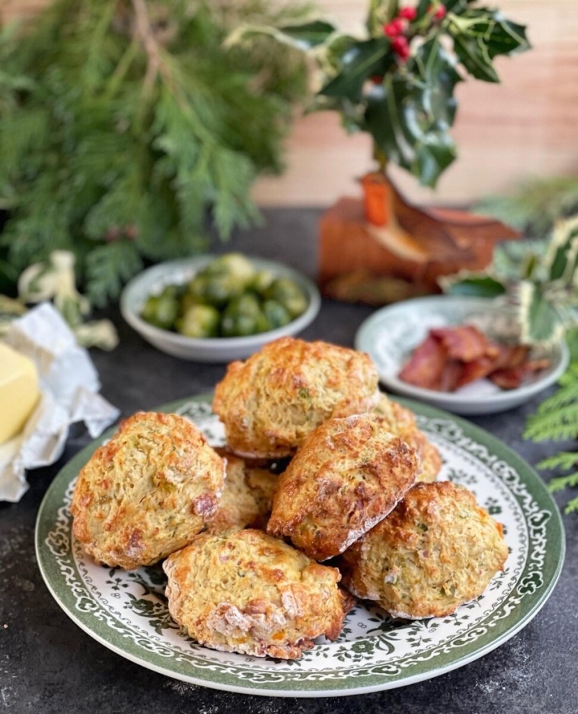 Bubble & Squeak Christmas Scones