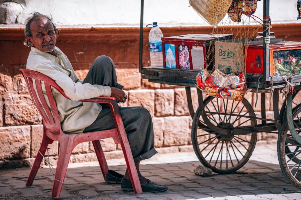 Indian Street Food Seller