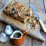 Gluten Free Fruit, Sausage & Herb Stuffing Loaf