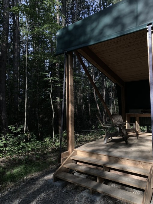 ready-to-camp ÉTOILE in parc national d’Opémican