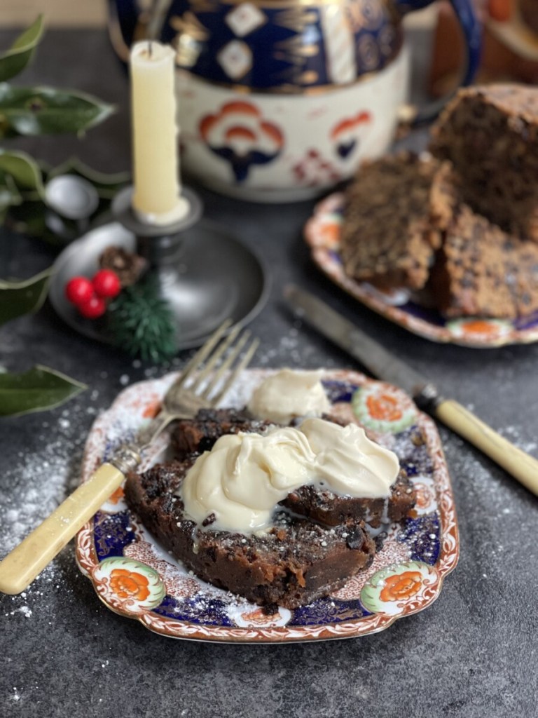 Fried Christmas Pudding with Destiny Sauce
