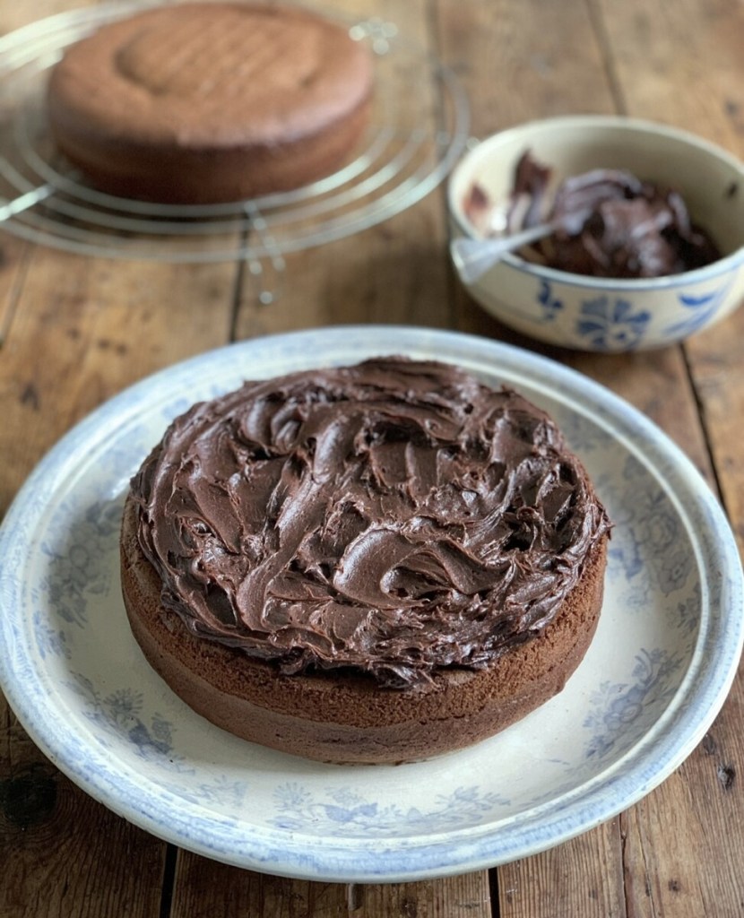 1960's Evaporated Milk Chocolate Cake