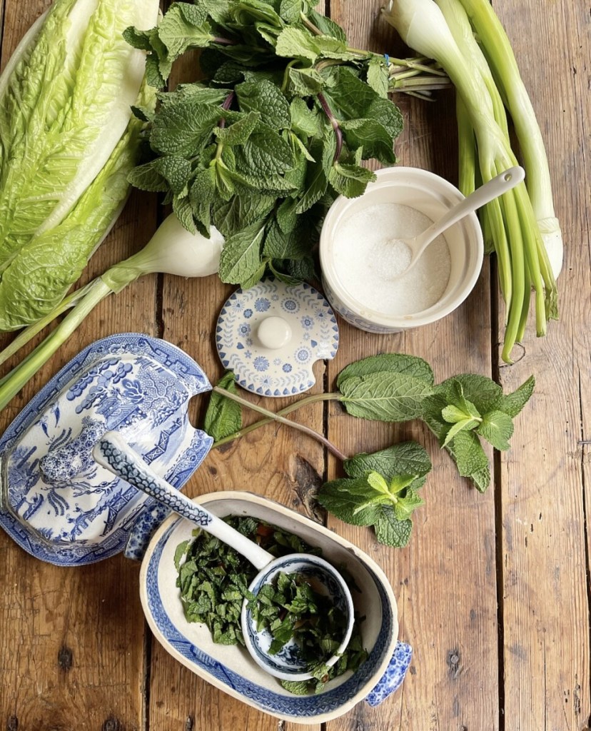 Yorkshire Salad aka Durham Salad or Mint Salad