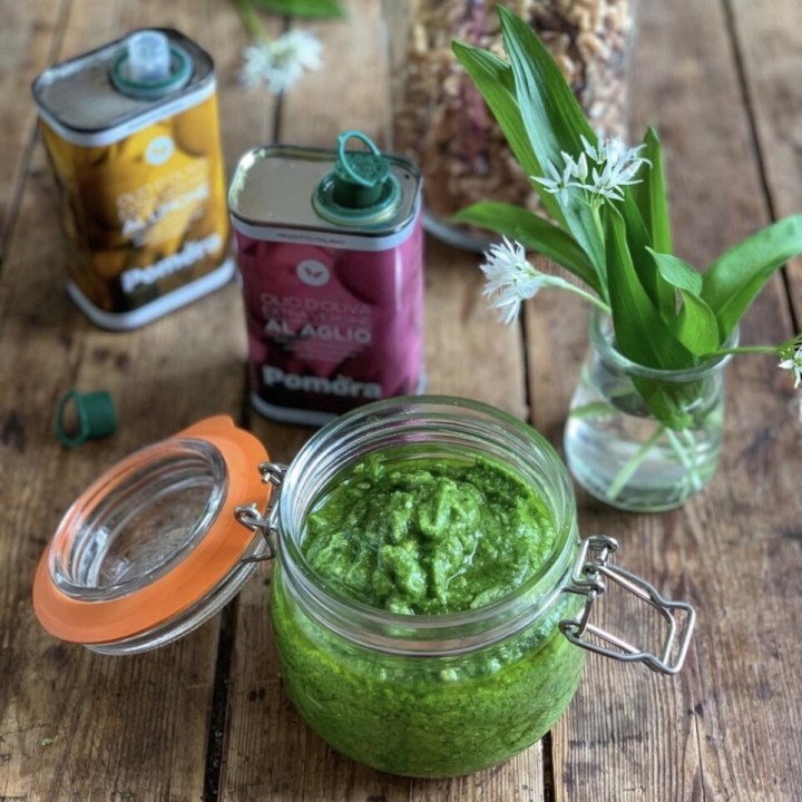 Wild Garlic & Walnut Pesto