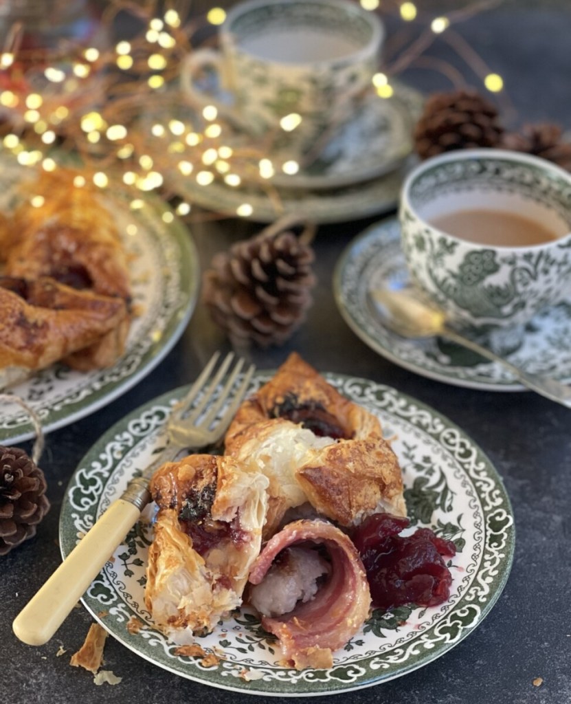 Pigs in Blanket and Cranberry Turnovers