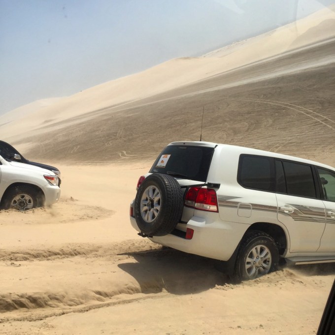 Camels, Dune Bashing and Beach BB