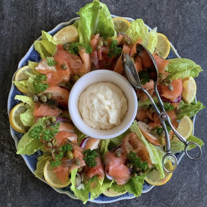 Seafood & Smoked Salmon Wreath