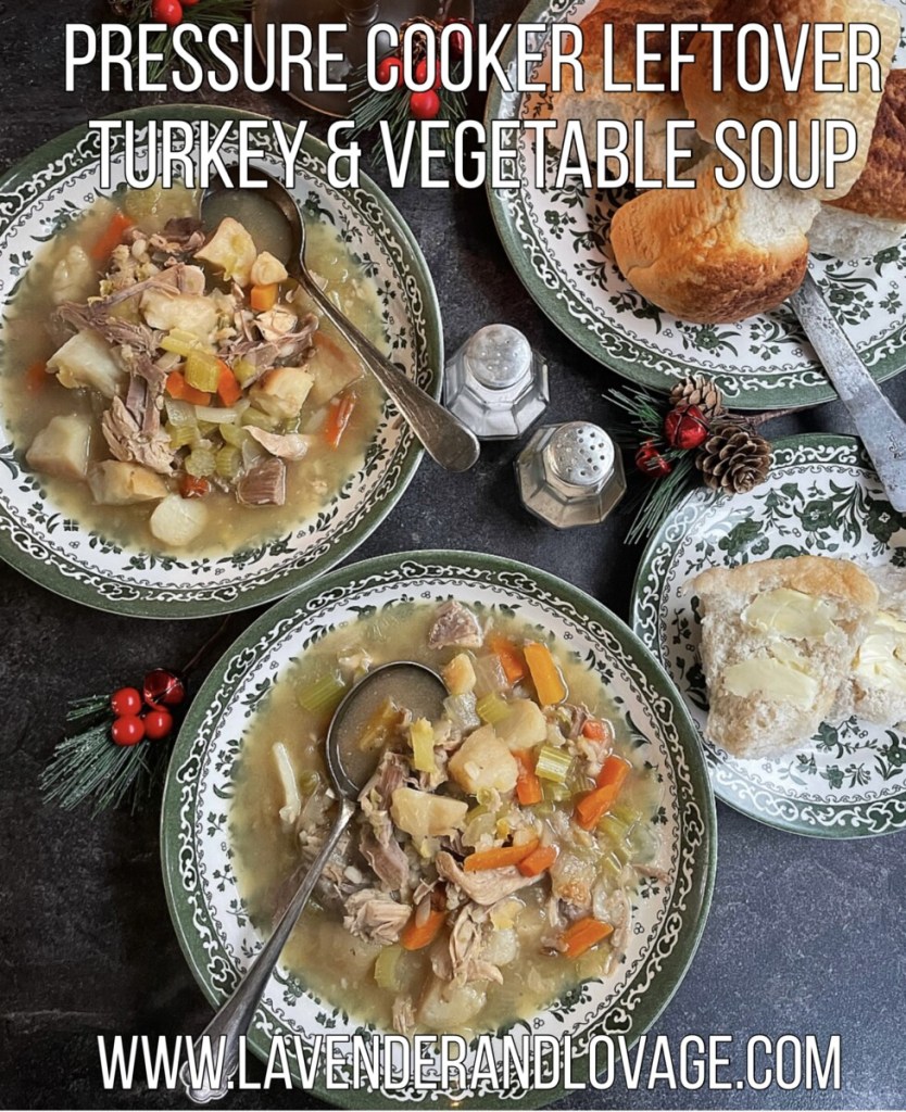 Ninja Leftovers Turkey Soup