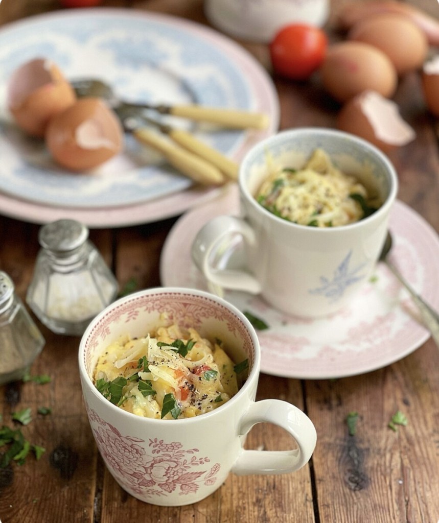 Microwave Omelette in a Mug