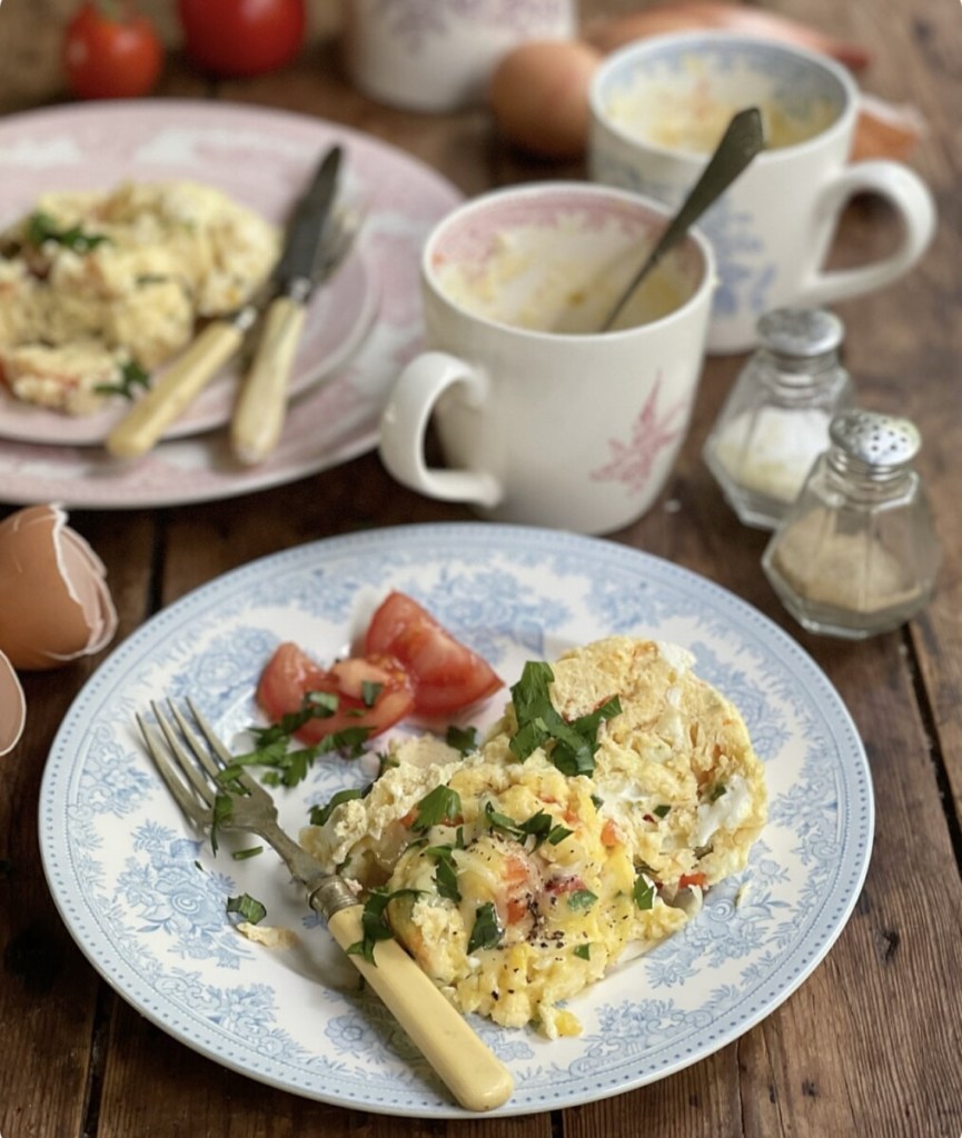 Microwave Omelette in a Mug