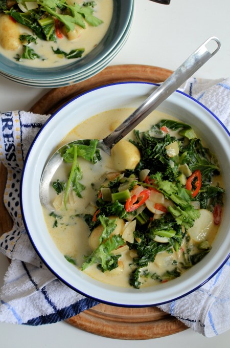 Potato & Kale Curry