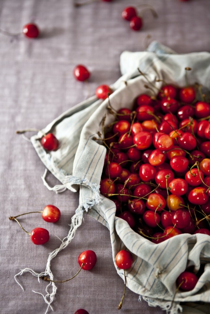 fresh cherries