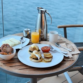 Breakfast on the Balcony - Celebrity Cruises Equinox