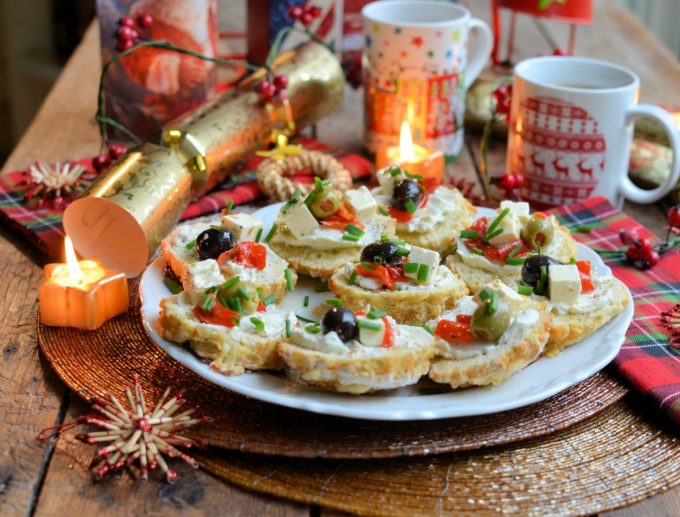 Cheese and Oat Scones (with assorted savoury toppings)