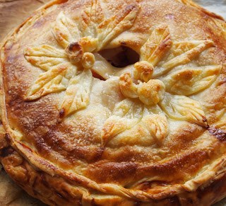 More Quintessential Quince with Old Fashioned Quince and Pear Double Crust Pie - A lovely seasonal pie using fresh quince and pears from my garden.