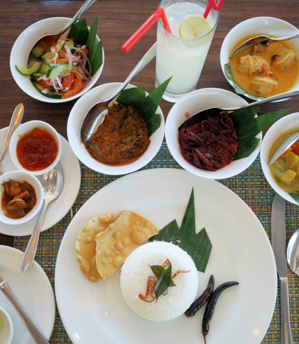 Rice and Curry at Cinnamon Red Hotel in Colombo