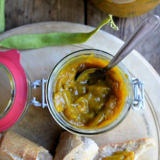 Spiced Runner Bean Pickle