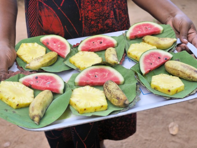 Sri Lankan Fresh Fruit Dessert