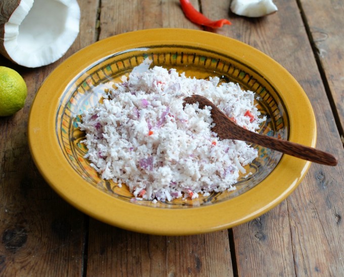 Sri Lankan Pol Sambol – Coconut Sambol