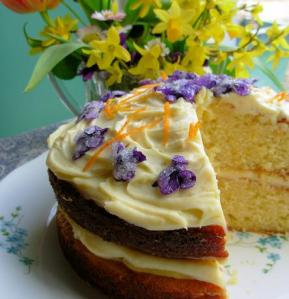 Victorian Spring Posy Cake